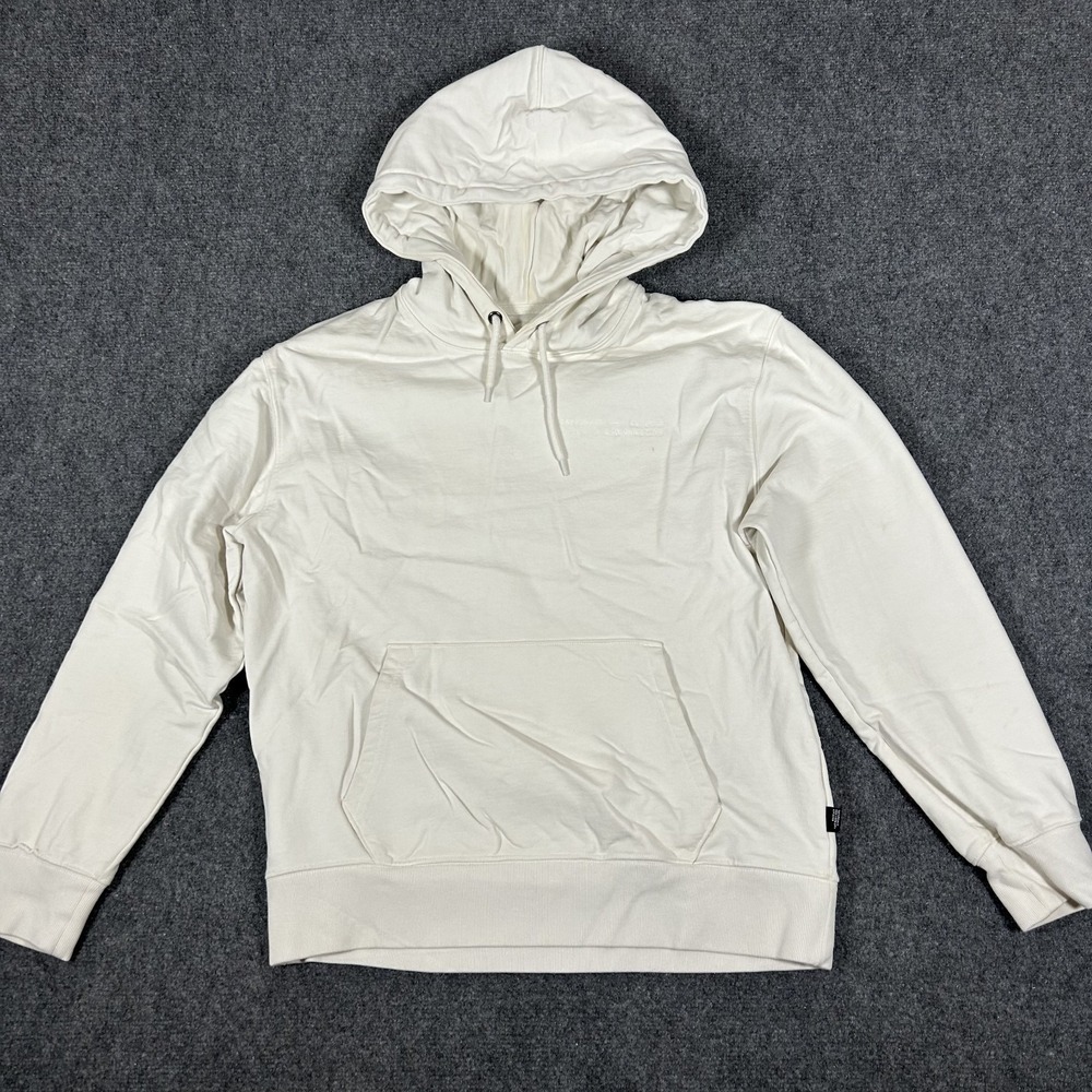 Saturdays New York City Off White Pullover Hoodie Mens XL #2619